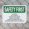 Signmission Safety Culture Sign, 10 in Width, Plastic, Rectangle OS-2PACK-SF-P-710-L-10564 - alternate 2